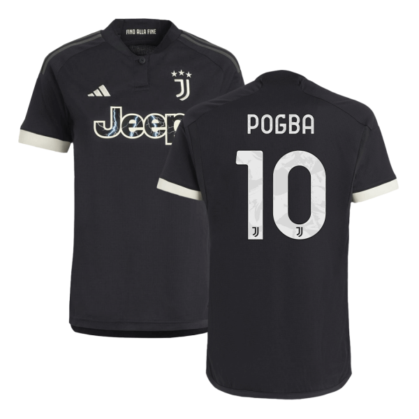 Pogba 10 Juventus Third Away Soccer Jersey 2023 24