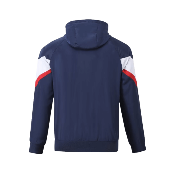 Psg Hoodie Windbreaker Jacket 2023 24 Navy 2