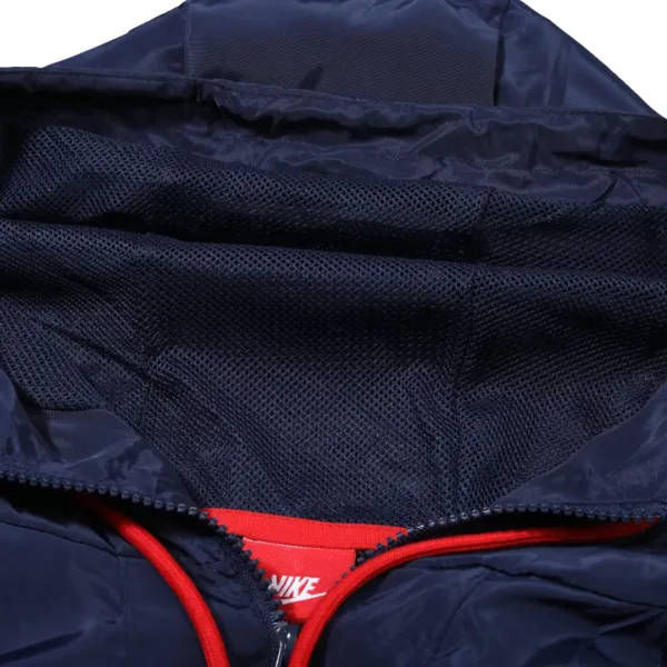 Psg Hoodie Windbreaker Jacket 2023 24 Navy 3