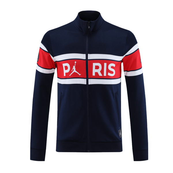 Psg Jacket Tracksuit 2023 24 Navy Red 2