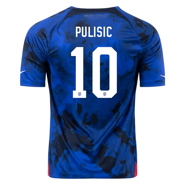 Pulisic 10 Usa Away Jersey World Cup 2022