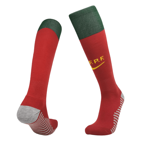 Portugal Away Soccer Socks 2022