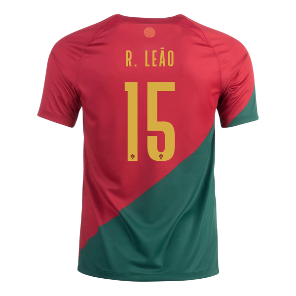 R Le O 15 Portugal Home Jersey World Cup 2022