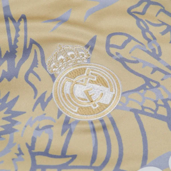 Real Madrid 1 4 Zip Tracksuit 2023 24 Yellow 7