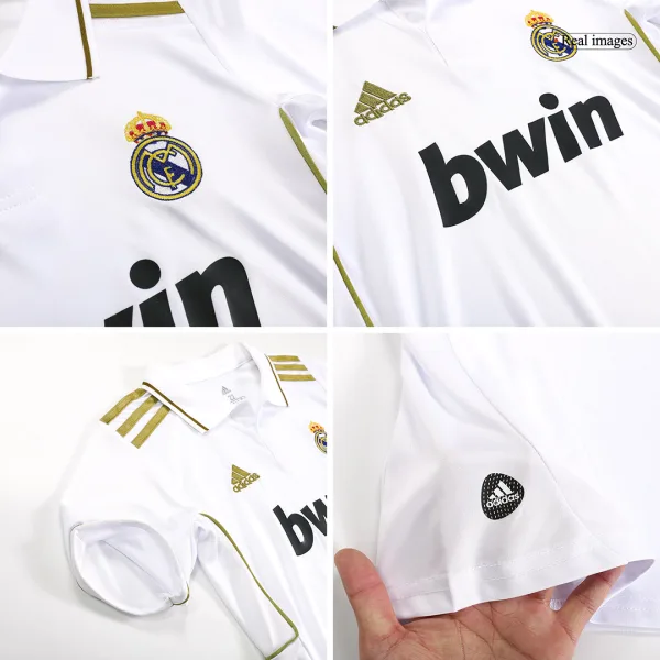 Real Madrid Home Kids Soccer Jerseys Kit 2011 12 8