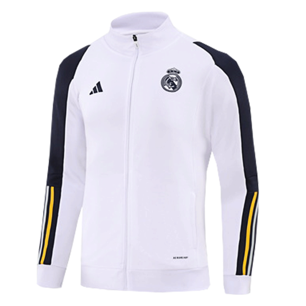 Real Madrid Jacket Tracksuit 2023 24 Kids White 3