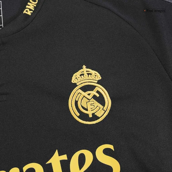 Real Madrid Third Away Long Sleeve Soccer Jersey 2023 24 5