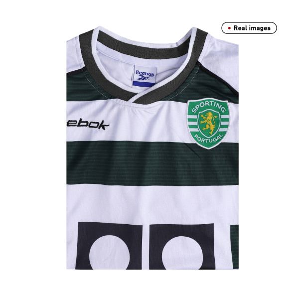 Retro Sporting Cp Home Jersey 2001 03 2