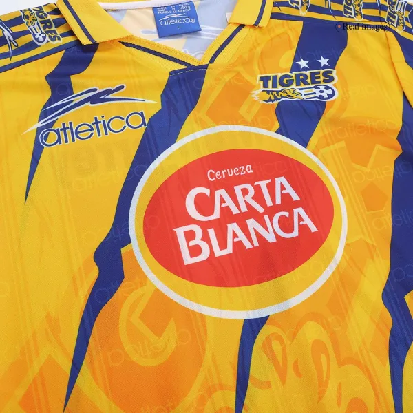 Retro Tigres Uanl Home Jersey 1997 98 4