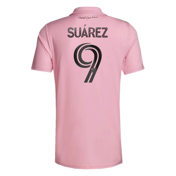 Su Rez 9 Inter Miami Cf Home Soccer Jersey 2022 2