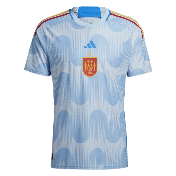 Spain Away Authentic Jersey World Cup 2022