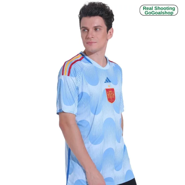 Spain Away Soccer Jersey World Cup 2022 2