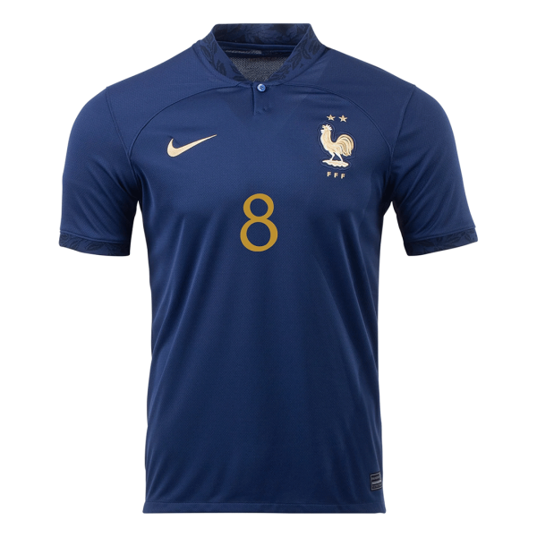 Tchouameni 8 France Home Jersey World Cup 2022 1