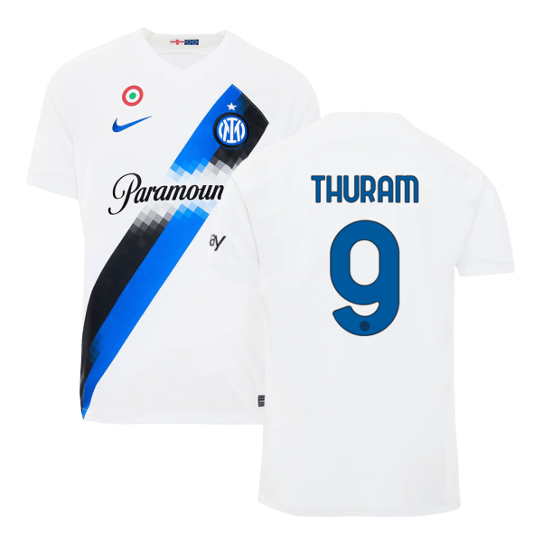 Thuram 9 Inter Milan Away Soccer Jersey 2023 24