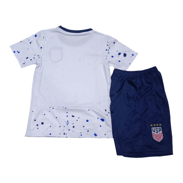 Usa Home Kids Soccer Jerseys Kit 2023 1