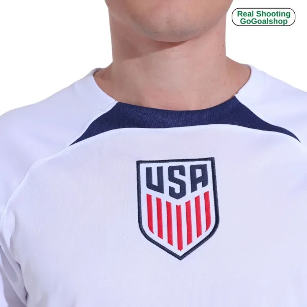 Usa Home Soccer Jersey 2022 3