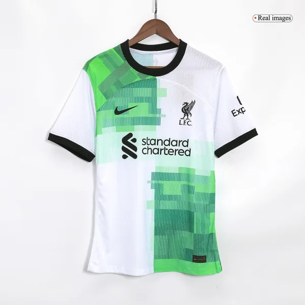 Virgil 4 Liverpool Away Authentic Soccer Jersey 2023 24 3