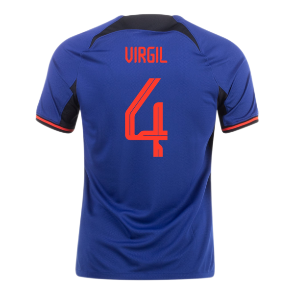 Virgil 4 Netherlands Away Jersey Shirt World Cup 2022