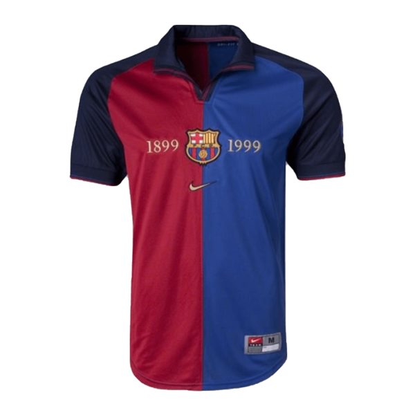 Vintage Soccer Jersey Barcelona Home 1999 00