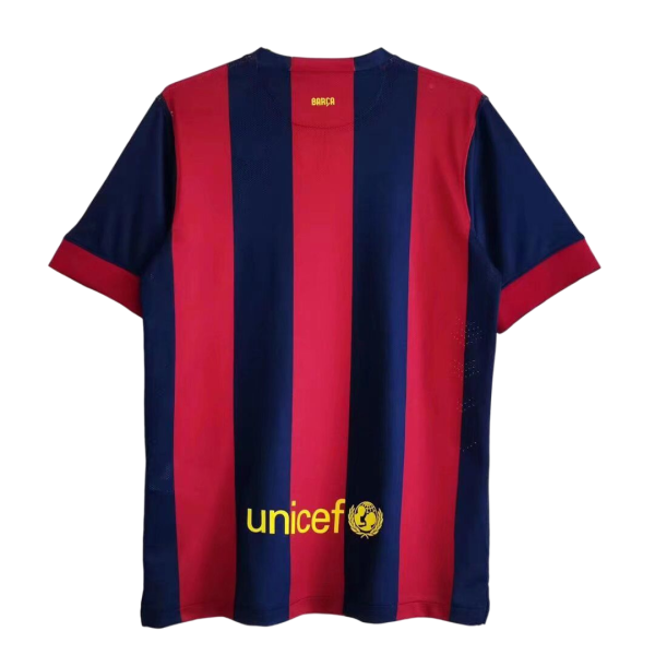 Vintage Soccer Jersey Barcelona Home 2014 15 1