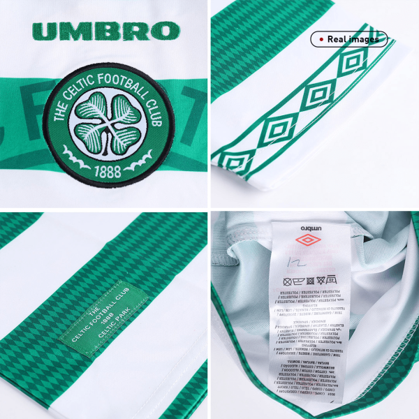 Vintage Soccer Jersey Celtic Home 1998 99 5