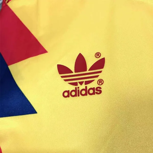 Vintage Soccer Jersey Colombia Home 1990 3