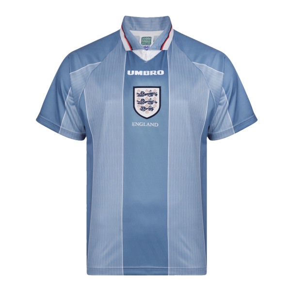 Vintage Soccer Jersey England Away 1996