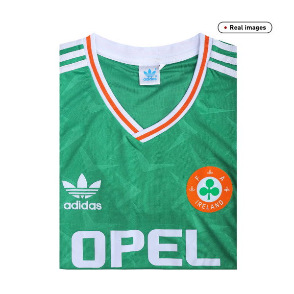 Vintage Soccer Jersey Ireland Home 1990 4