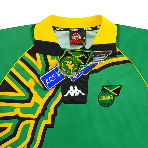 Vintage Soccer Jersey Jamaica Away 1998 3