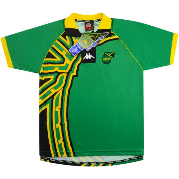 Vintage Soccer Jersey Jamaica Away 1998 5