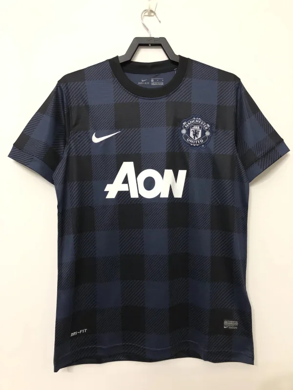 Vintage Soccer Jersey Manchester United Away 2013 14 9