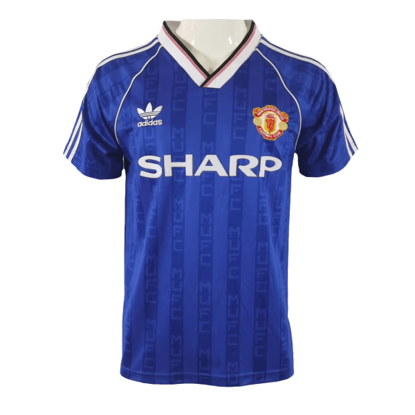 Vintage Soccer Jersey Manchester United Away 88 90