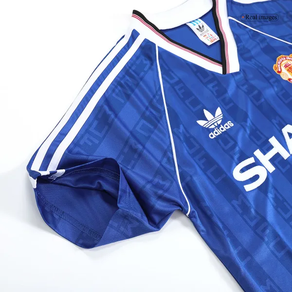 Vintage Soccer Jersey Manchester United Away 88 90 6