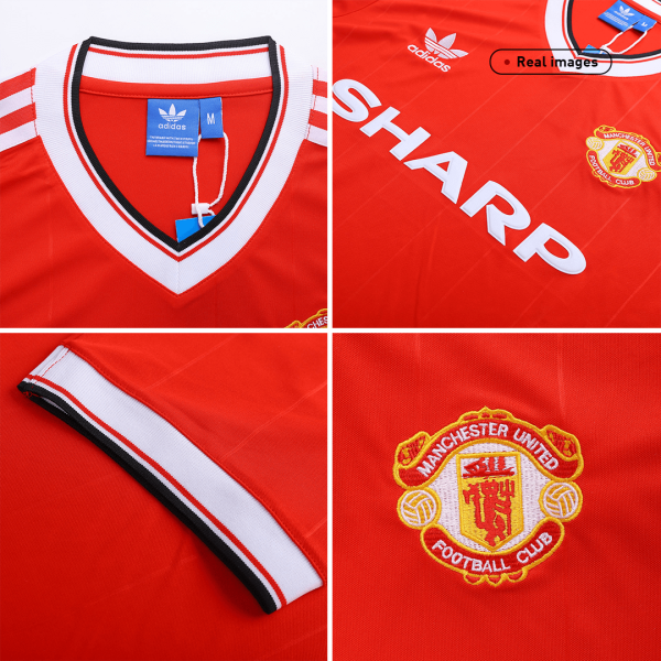 Vintage Soccer Jersey Manchester United Home 1982 84 5