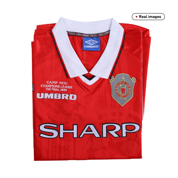 Vintage Soccer Jersey Manchester United Home 1999 00 3