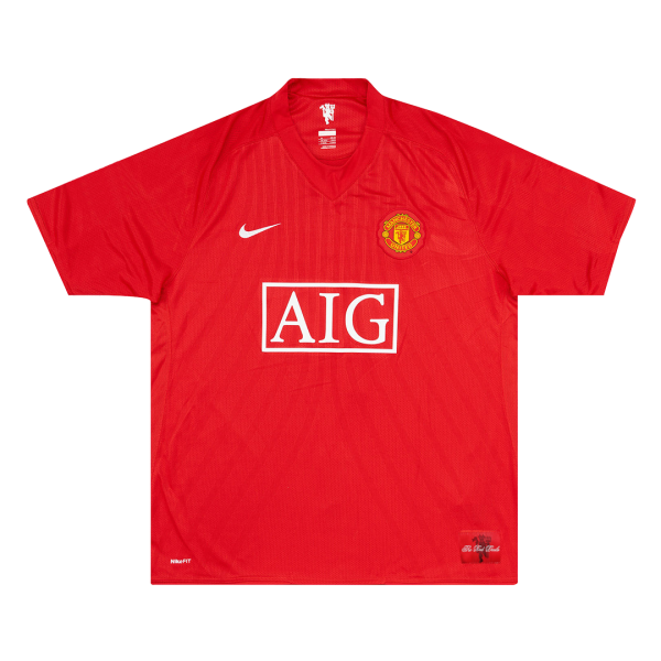 Vintage Soccer Jersey Manchester United Home 2007 08