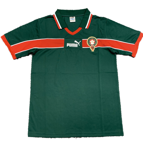 Vintage Soccer Jersey Morocco Home 1998