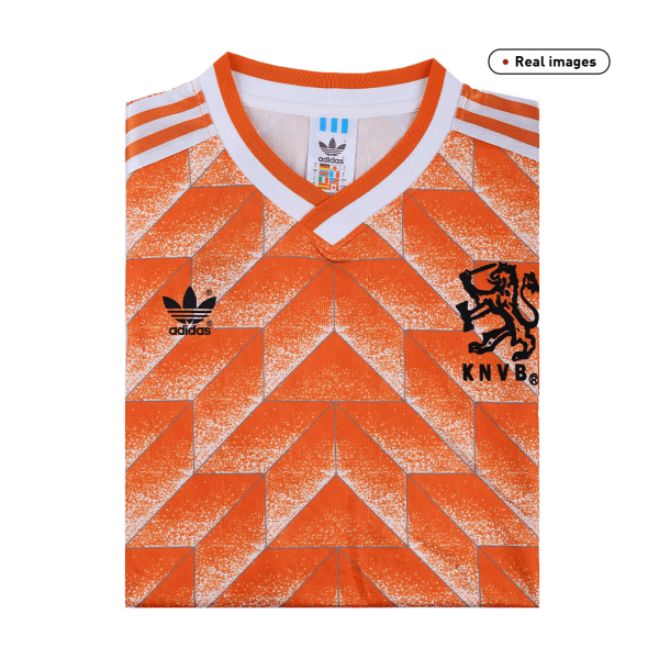 Vintage Soccer Jersey Netherlands Home 1988 5