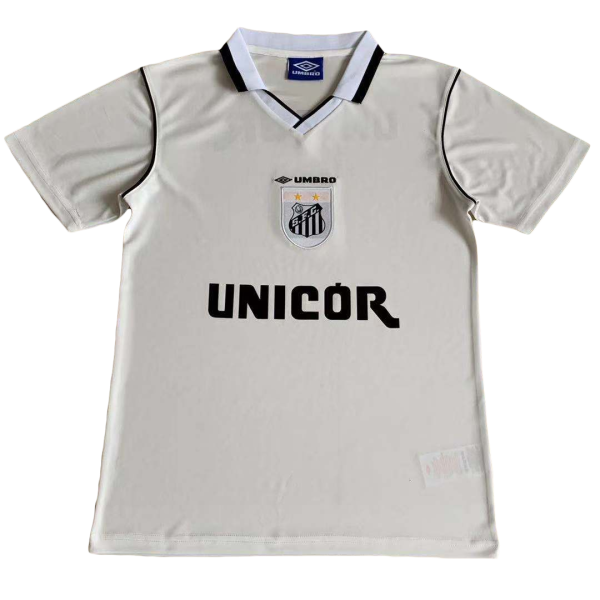 Vintage Soccer Jersey Santos Fc Home 1999