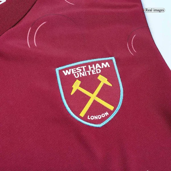 West Ham United Home Soccer Jersey 2023 24 3