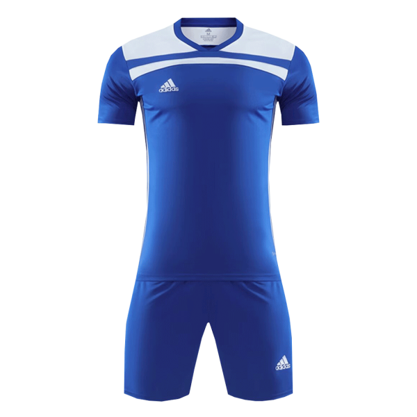 Customize Team Jersey Kit Shirt Short Blue Ad821