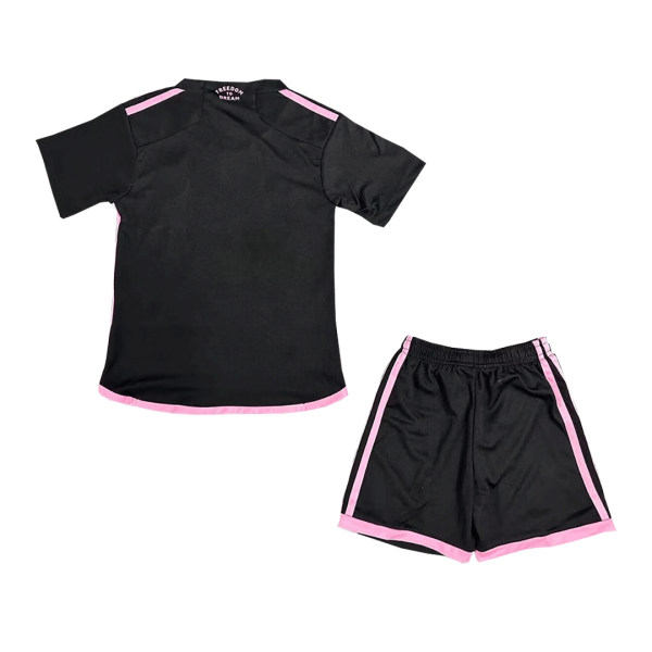 Inter Miami Cf Away Kids Soccer Jerseys Kit 2024 1