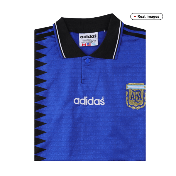 Vintage Soccer Jersey Argentina Away 1994 3